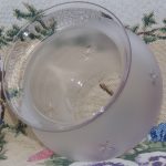4 3/8" Solar Oil Lamp Glass Shade - Image 2