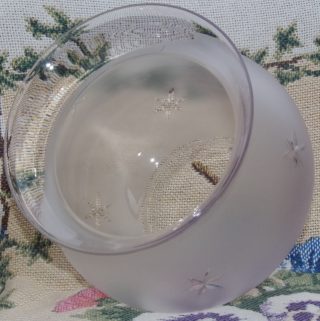 4 3/8" Solar Oil Lamp Glass Shade - Image 2