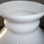 Opal Slant Glass Shade 6 3/4" fit original - Image 2