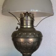 Miller The Empress No.2 Nickel a Rare Miller and Co oil lamp c1895
