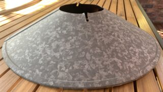 Galvanised shade 20" to fit Mammoth lamps