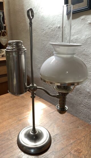American Nickel Student lamp patent 1877-79