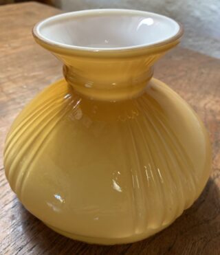 Amber Cased Glass Shade 5 3/4" fit