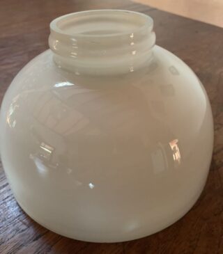 Dome Opal 7" Glass reproduction Shade to fit Miller lamps