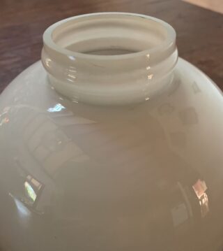 Dome Opal 7" Glass reproduction Shade to fit Miller lamps - Image 2