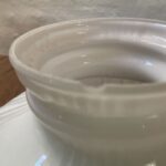 9 7/8" Opal Coleman Glass Shade to fit 10" shade holder - Image 2