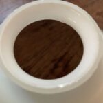 Opal slanted 11 1/2" glass shade with 1 1/2" top opening - Image 3