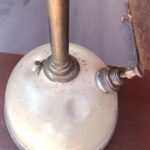 Tilley TL106 pressure lamp with original painted font c1949 - Image 3