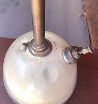 Tilley TL106 pressure lamp with original painted font c1949 - Image 3