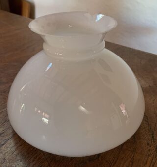 Opal Glass Shade 5 1/2" with chip