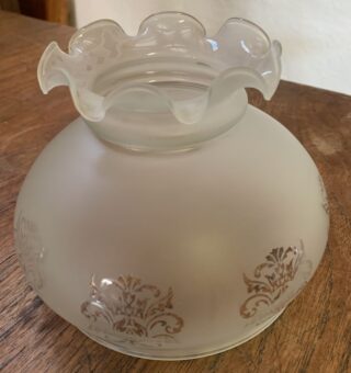 5 3/4" frosted glass shade - Image 2