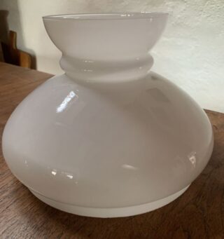 9 1/2" opal glass shade