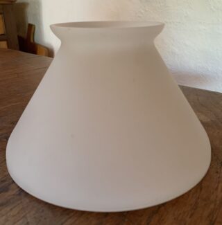 7 7/8" Opal Slanted Glass Shade