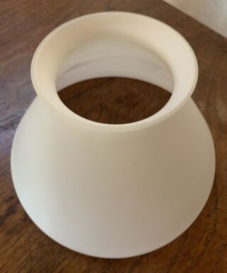 7 7/8" Opal Slanted Glass Shade - Image 2