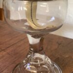 American Glass Oil Lamp with clinch collar - Image 2