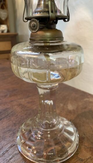 Depression lamp Crown Crystal burner c1930 - Image 2