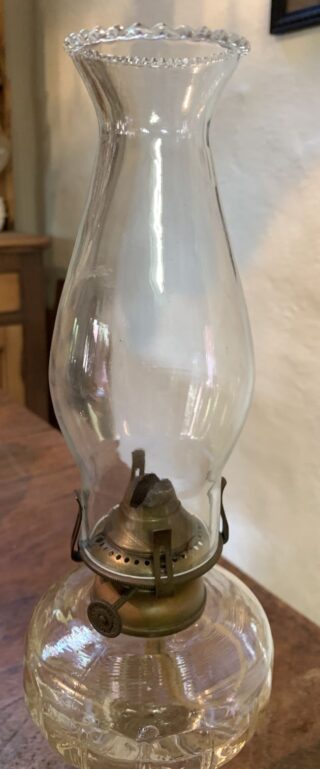 Depression lamp Crown Crystal burner c1930 - Image 3