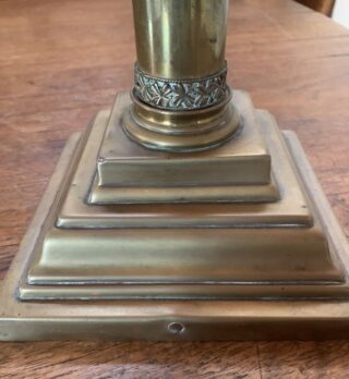 Hinks Centre Draught Banquet Lamp, Hinks lever burner and Fish Eye filler cap - Image 6