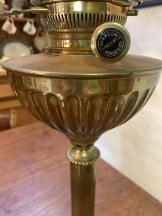 Hinks Centre Draught Banquet Lamp, Hinks lever burner and Fish Eye filler cap - Image 8