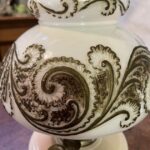 Aladdin B Alacite glass font oil lamp - Image 4