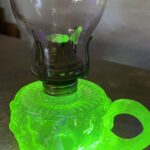 Finger Lamp Crown Crystal Australia with UV/Uranium font - Image 5