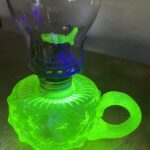 Finger Lamp Crown Crystal Australia with UV/Uranium font - Image 2