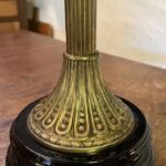 Unusual Beehive shape English lamp hand painted End of Day font - Image 4