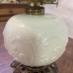 Opal American table oil lamp - Image 3