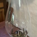 Australian Crown Glass Depression oil lamp - Image 4