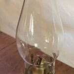 English glass oil lamp - Image 3