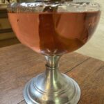 Nickel and Glass oil lamp with 14''' burner and chimney - Image 3