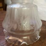 3 3/4" Clear Etched glass shade - Image 3