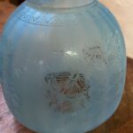 4" Blue Beehive Glass Shade - Image 2