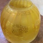 4" Yellow Beehive Glass Shade - Image 2