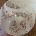 4" Etched Ball Glass Shade - Image 2