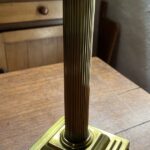 Brass oil lamp 'Silber Light Co London burner' - Image 4