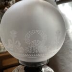 Brass oil lamp 'Silber Light Co London burner' - Image 5