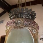 Victorian Hanging Hall Lamp - Image 5