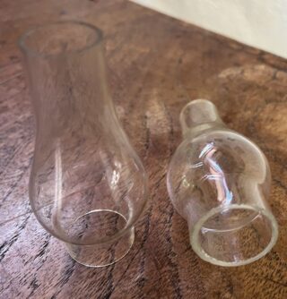1 1/8" glass chimney - Image 2