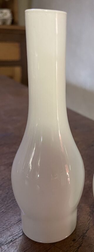 2" Opal glass chimney