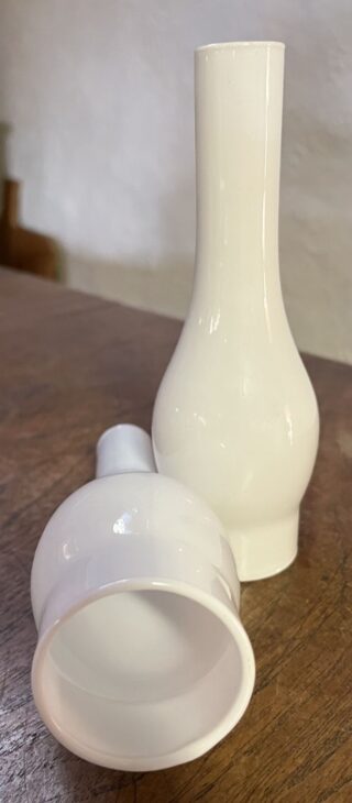 2" Opal glass chimney - Image 2