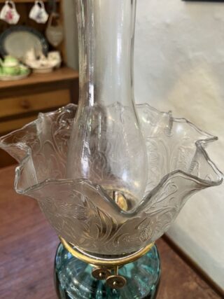 Aqua Blue Font oil lamp - Image 7