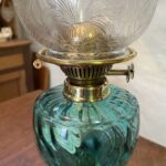 Aqua Blue Font oil lamp - Image 3
