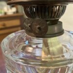 Victorian Brass Table Lamp - Image 2