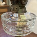 Victorian Brass Table Lamp - Image 3