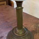Victorian Brass Table Lamp - Image 5