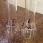 1 1/16" x 4 1/2" glass chimney