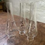 1 3/8" x 7" glass chimney
