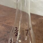 1 3/8" x 7" Cristal Patent glass chimney - Image 2