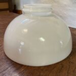 10" Miller Opal Glass Shade has chip on rim